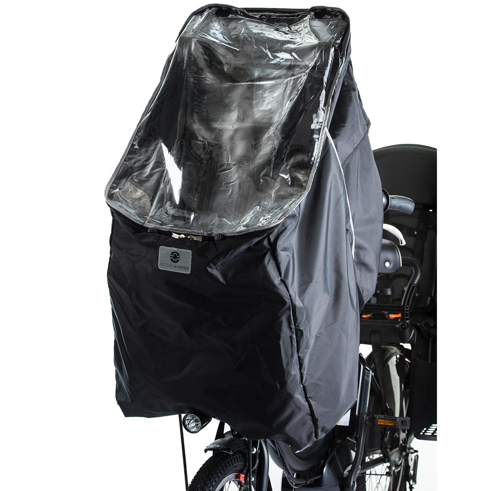 子供乗せ自転車 チャイルドシートレインカバー 前